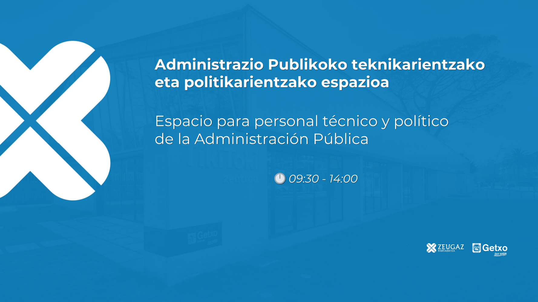 Espacio para personal  técnico y político de la Administración Pública